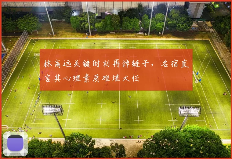 林高远关键时刻再掉链子,名宿直言其心理素质难堪大任