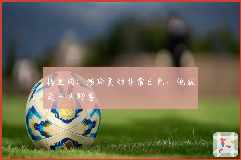 梅里诺:赖斯真的非常出色,他就是一头野兽